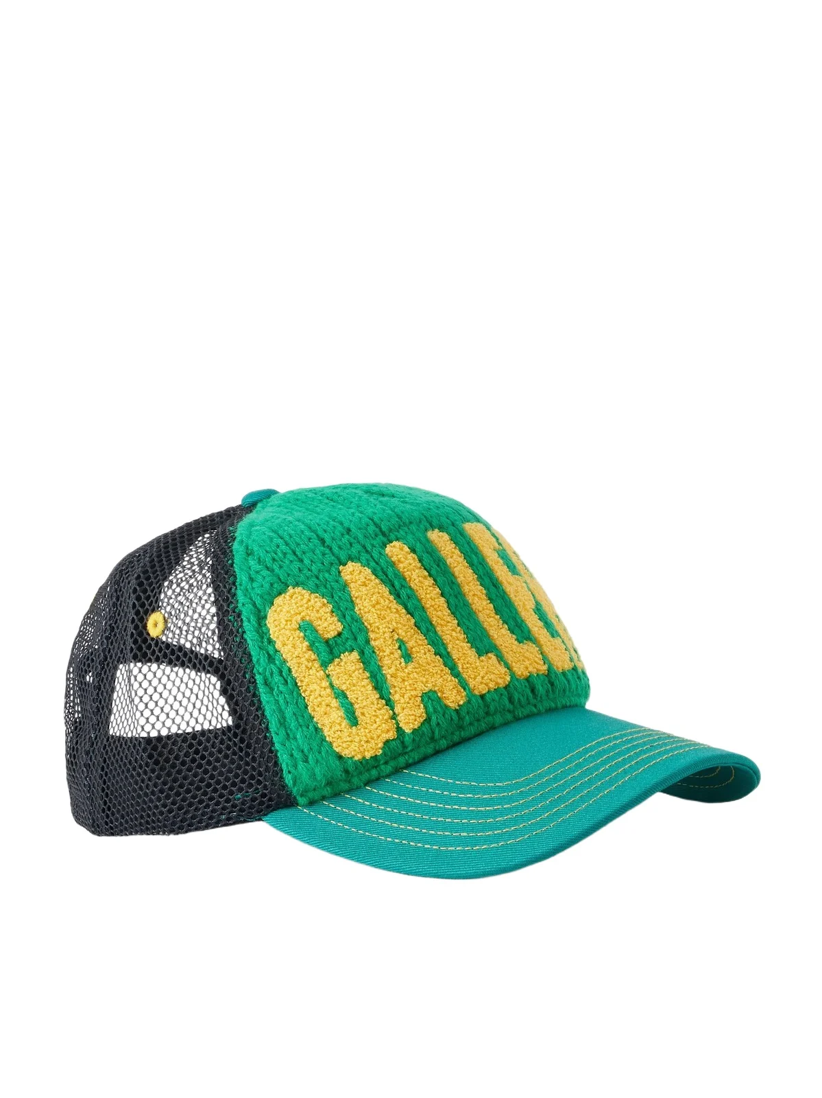 Gallery Dept. Trucker Cotton and Wool-Blend Knit and Mesh Baseball Cap - Men