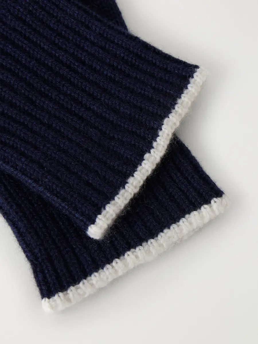 Brunello Cucinelli Ribbed Cashmere Gloves - Men | Thumbnail 2 Brunello Cucinelli Ribbed Cashmere Gloves - Men | Thumbnail 2