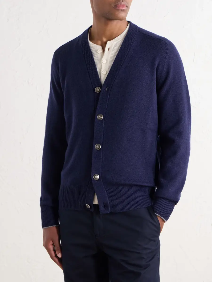 Brunello Cucinelli Cashmere Cardigan - Men | Thumbnail 3 Brunello Cucinelli Cashmere Cardigan - Men | Thumbnail 3