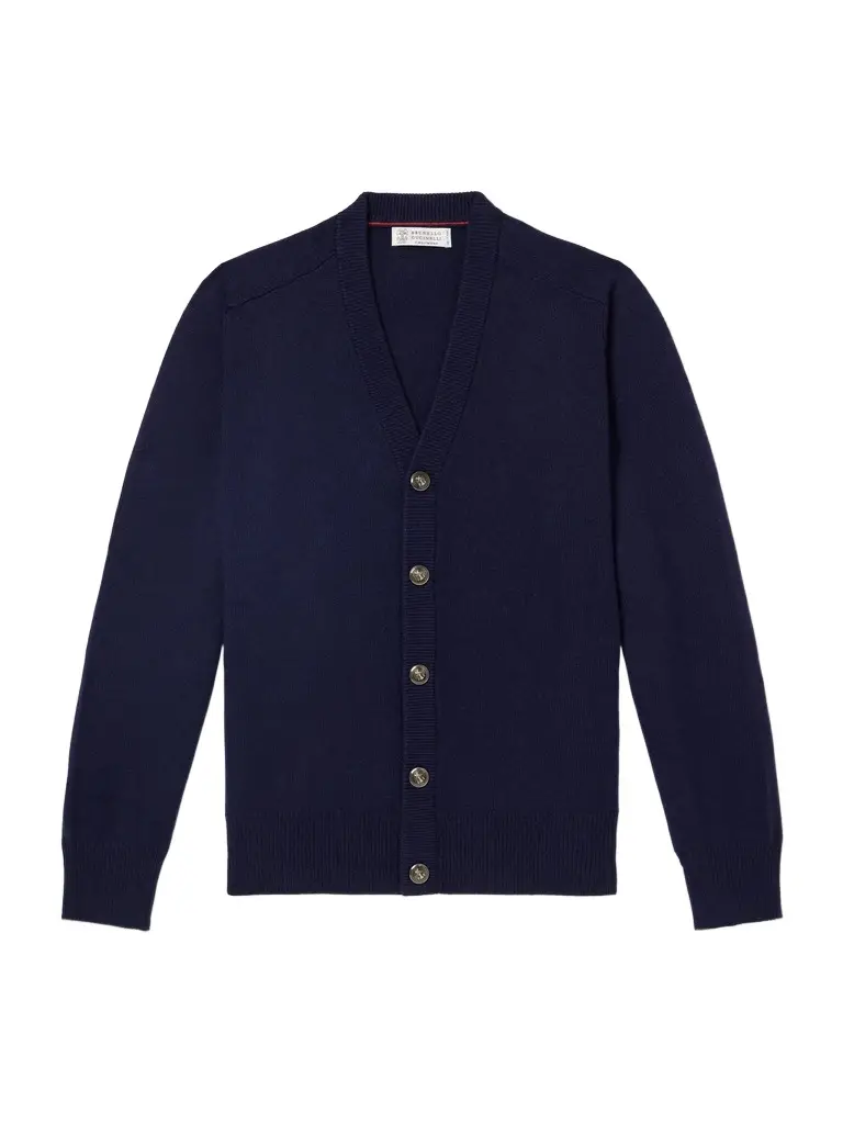 Cashmere Cardigan - Men Cashmere Cardigan - Men