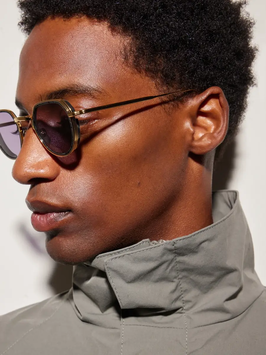 Jacques Marie Mage Dixon Round-Frame Gold-Tone Metal Sunglasses - Men | Thumbnail 5 Jacques Marie Mage Dixon Round-Frame Gold-Tone Metal Sunglasses - Men | Thumbnail 5