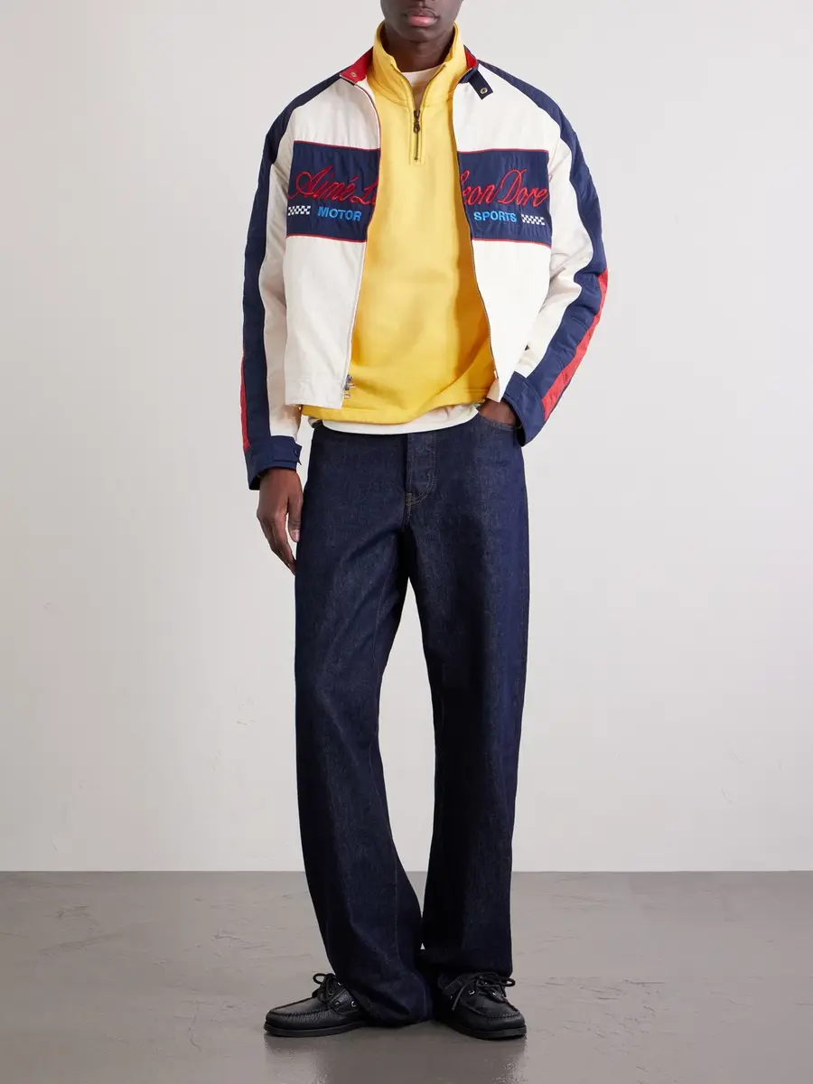 Aimé Leon Dore Logo-Embroidered Shell Lightweight Jacket - Men | Thumbnail 2 Aimé Leon Dore Logo-Embroidered Shell Lightweight Jacket - Men | Thumbnail 2