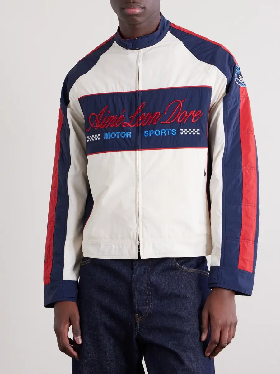 Aimé Leon Dore Logo-Embroidered Shell Lightweight Jacket - Men | Thumbnail 3 Aimé Leon Dore Logo-Embroidered Shell Lightweight Jacket - Men | Thumbnail 3
