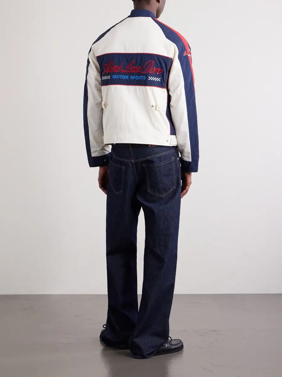 Aimé Leon Dore Logo-Embroidered Shell Lightweight Jacket - Men | Thumbnail 4 Aimé Leon Dore Logo-Embroidered Shell Lightweight Jacket - Men | Thumbnail 4
