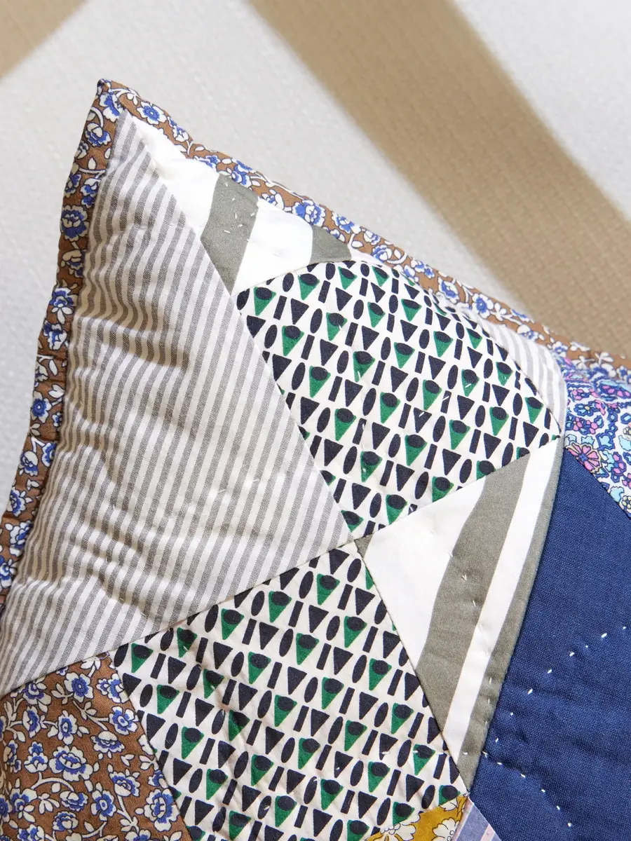 A.P.C. Road Runner Patchwork Cotton Cushion - Men | Thumbnail 3 A.P.C. Road Runner Patchwork Cotton Cushion - Men | Thumbnail 3