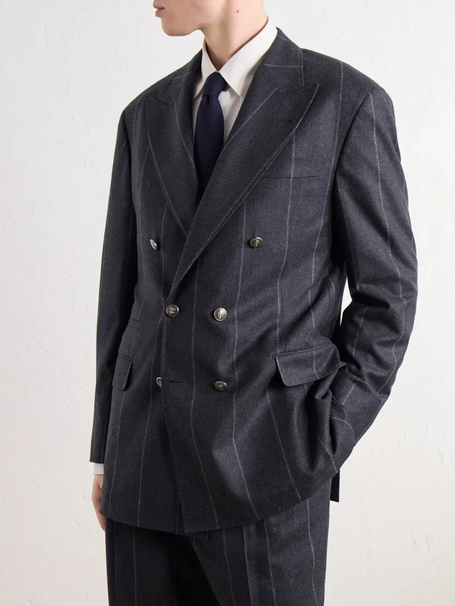Brunello Cucinelli 8cm Virgin Wool-Twill Tie - Men | Thumbnail 2 Brunello Cucinelli 8cm Virgin Wool-Twill Tie - Men | Thumbnail 2