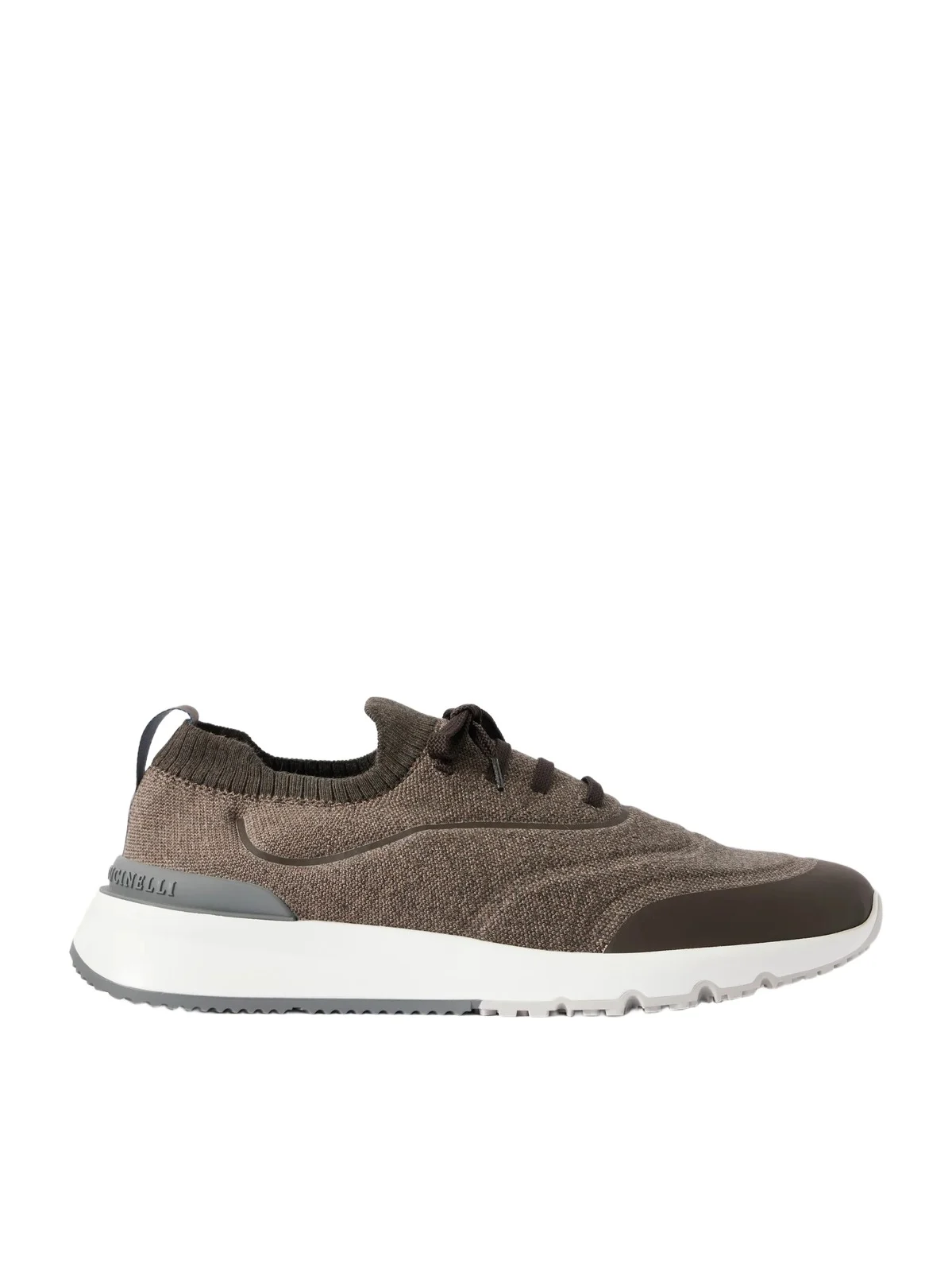 Brunello Cucinelli Stretch-Knit Sneakers - Men