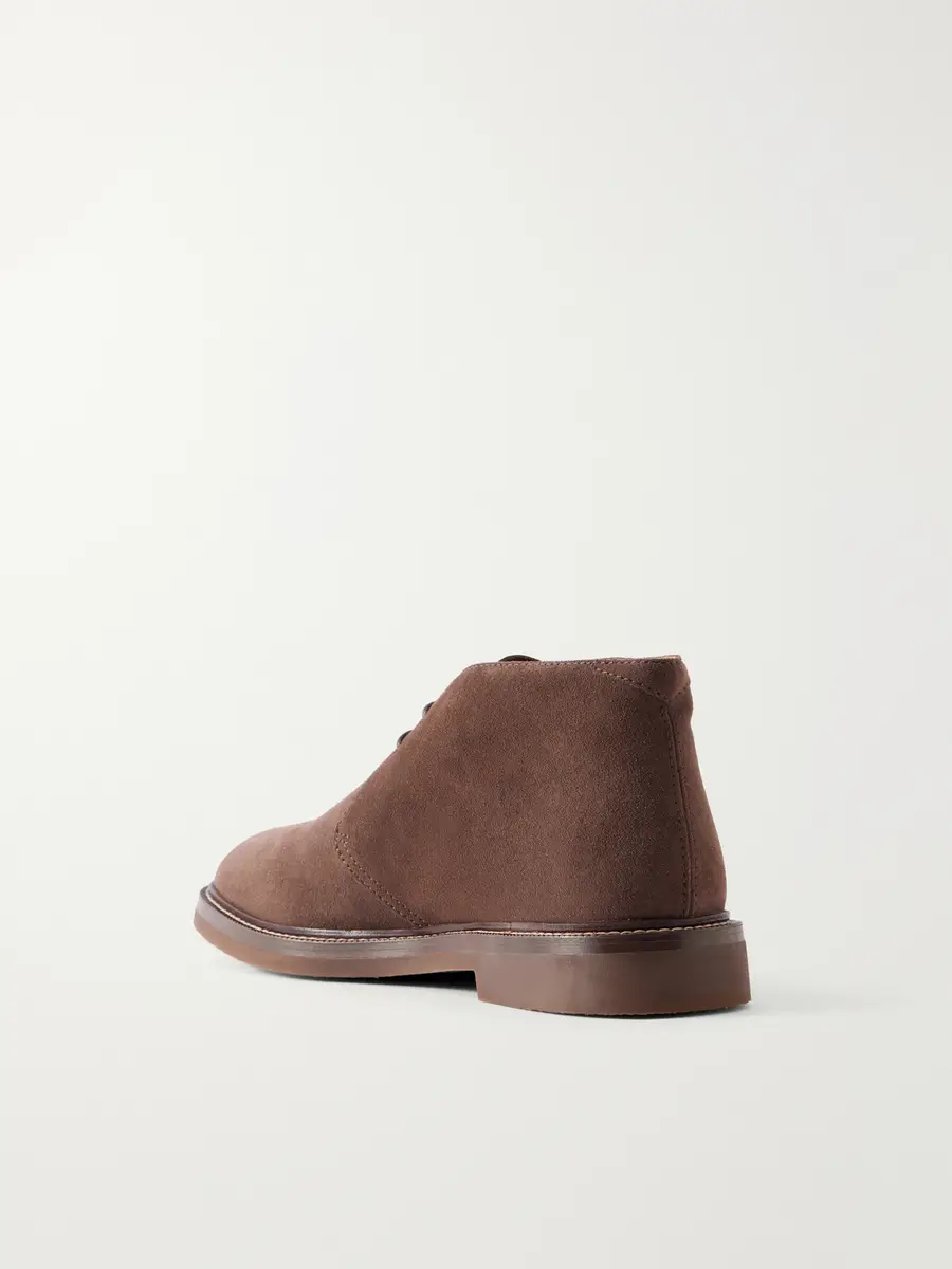 Brunello Cucinelli Suede Desert Boots - Men | Thumbnail 4 Brunello Cucinelli Suede Desert Boots - Men | Thumbnail 4