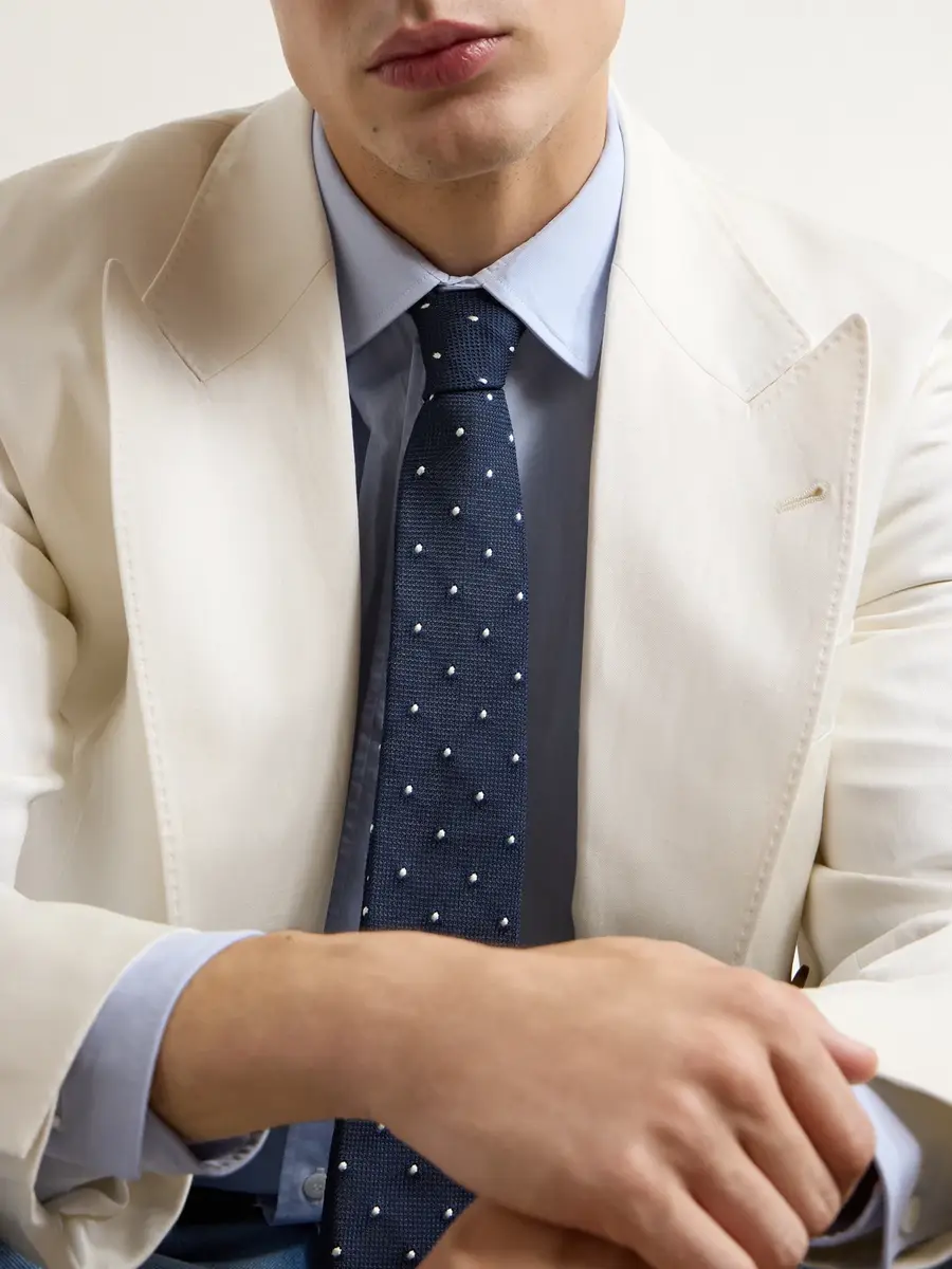 Paul Smith 8cm Polka-Dot Silk Tie - Men | Thumbnail 3