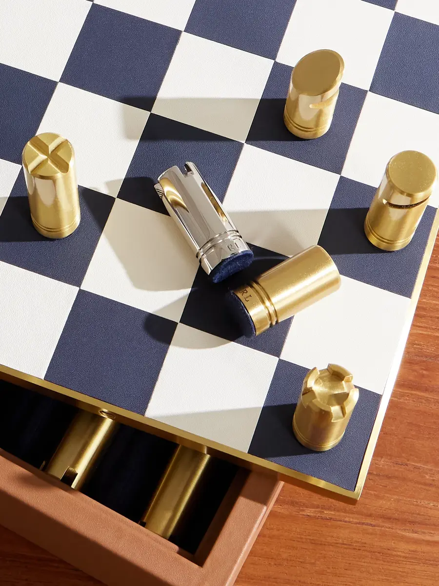Ralph Lauren Home Fowler Leather Chess Set - Men | Thumbnail 3 Ralph Lauren Home Fowler Leather Chess Set - Men | Thumbnail 3