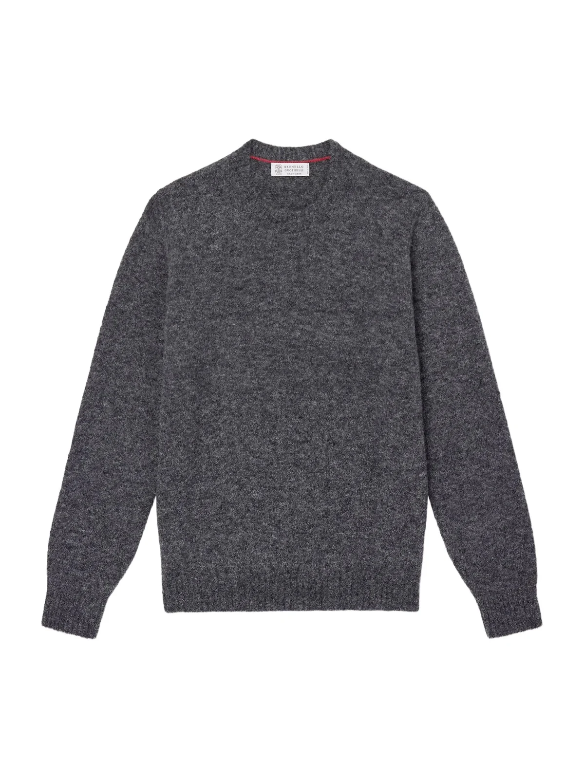 Brunello Cucinelli Mélange Brushed Cashmere Sweater - Men