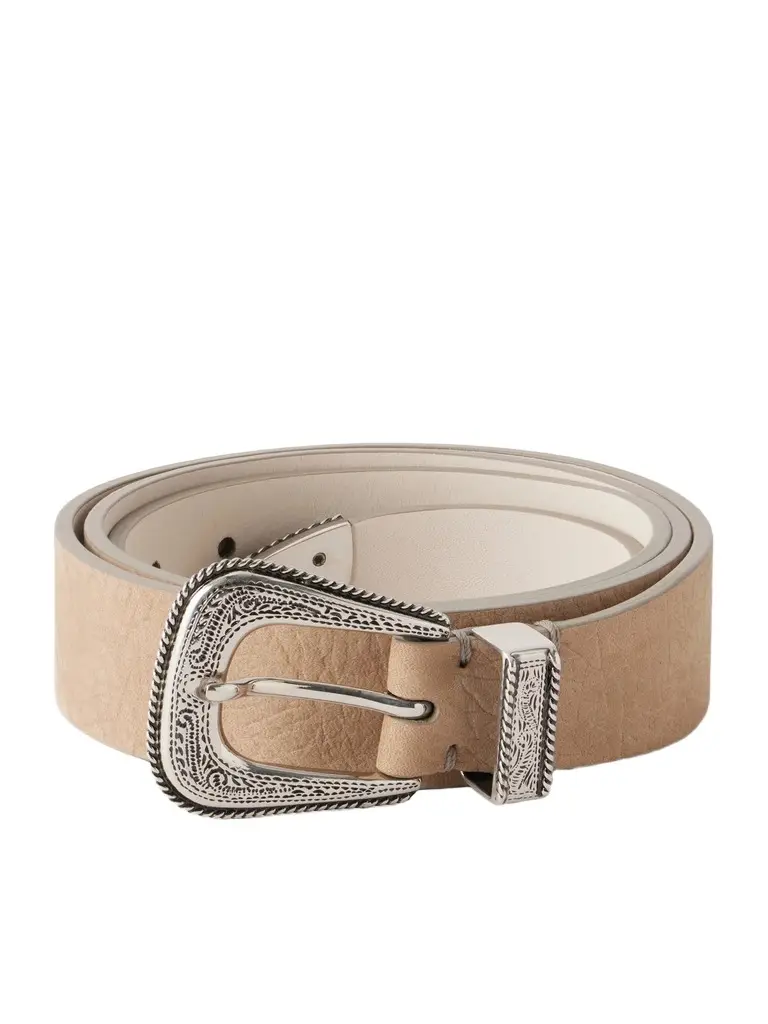 Brunello Cucinelli Textured Leather Belt - Men
