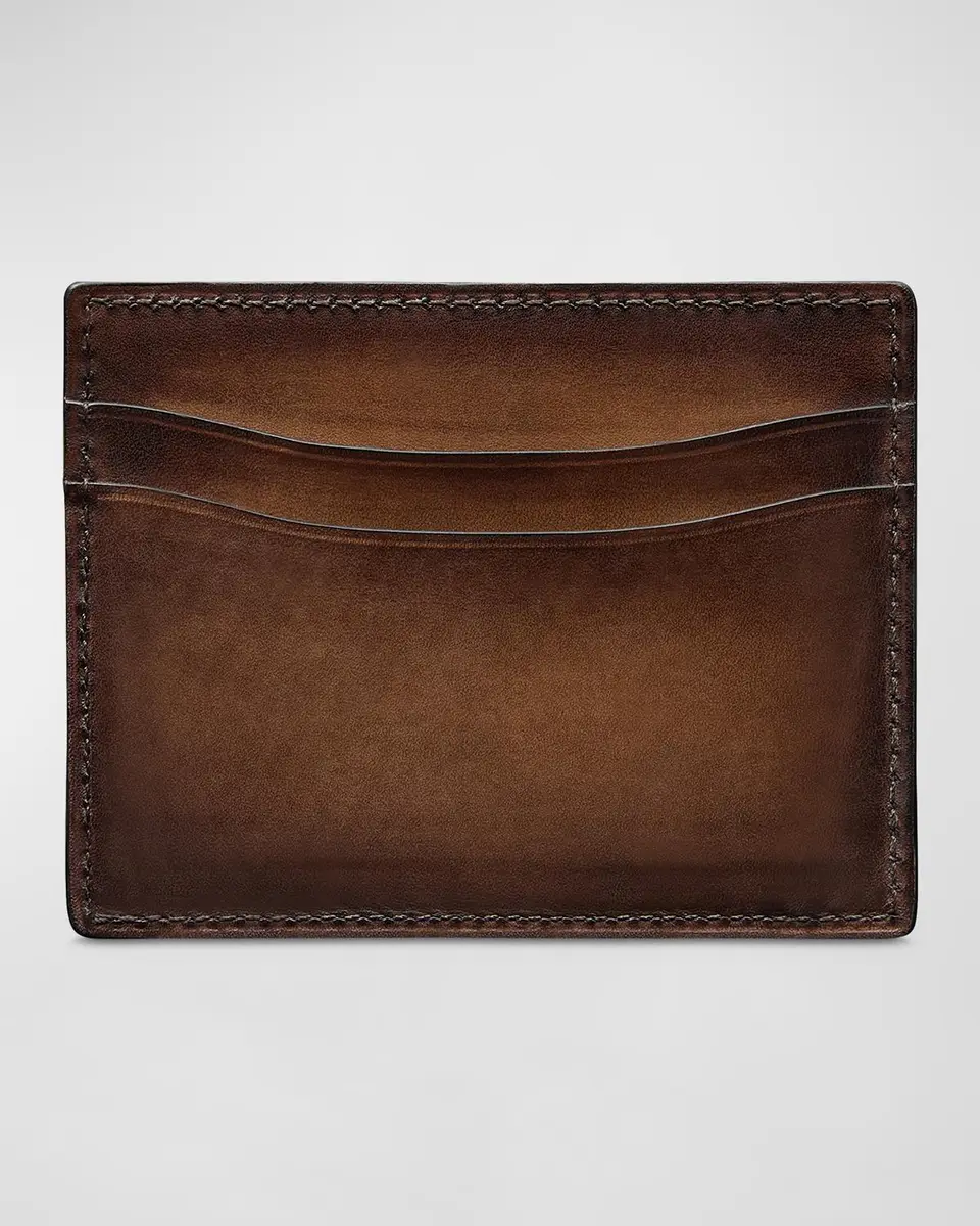 Berluti Men's Makore 2-in-1 Scritto Leather Bifold Wallet | Thumbnail 4 Berluti Men's Makore 2-in-1 Scritto Leather Bifold Wallet | Thumbnail 4