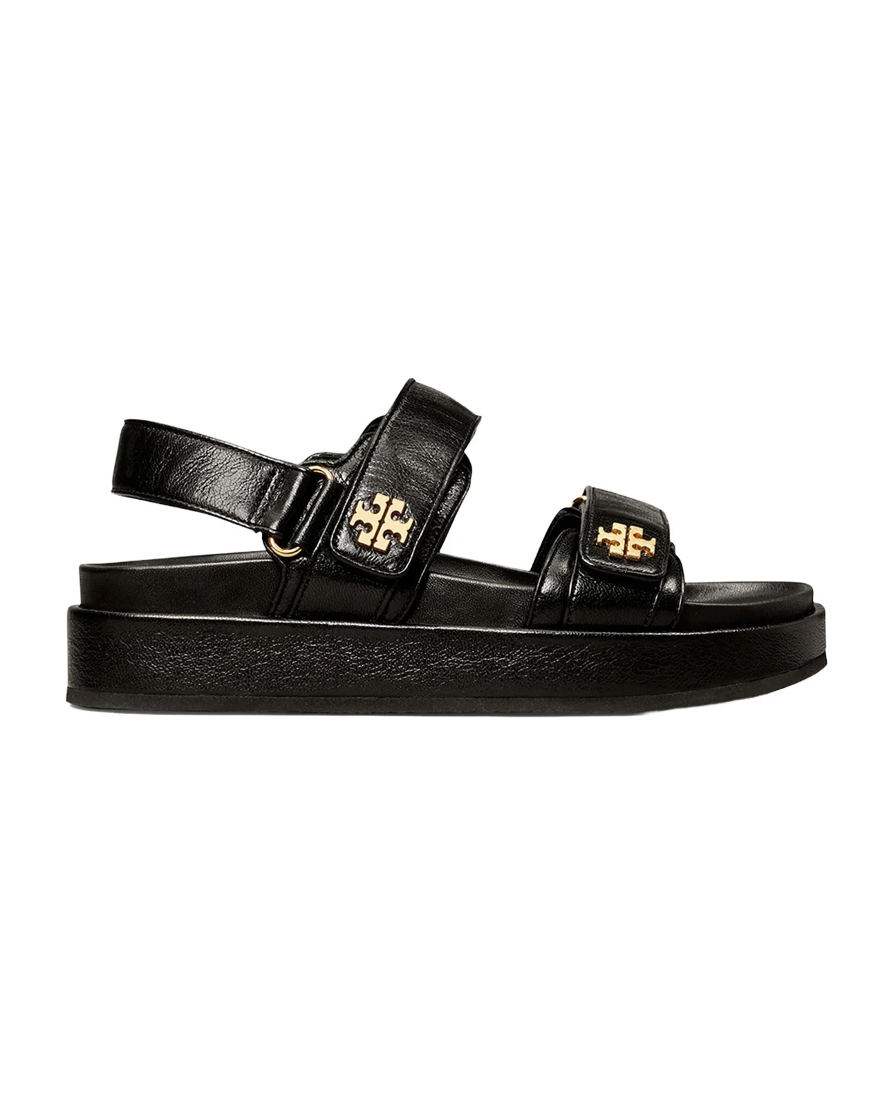 Tory Burch Kira Leather Dual-Band Sport Sandals