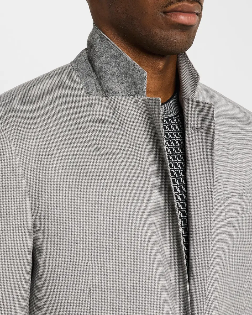Emporio Armani Men's Micro-Houndstooth Suit | Thumbnail 7