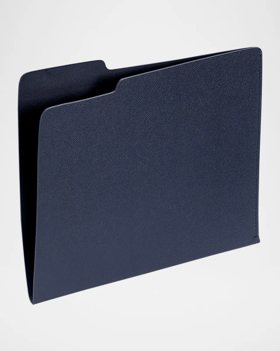 Graphic Image Men's Leather File Folder | Thumbnail 2
