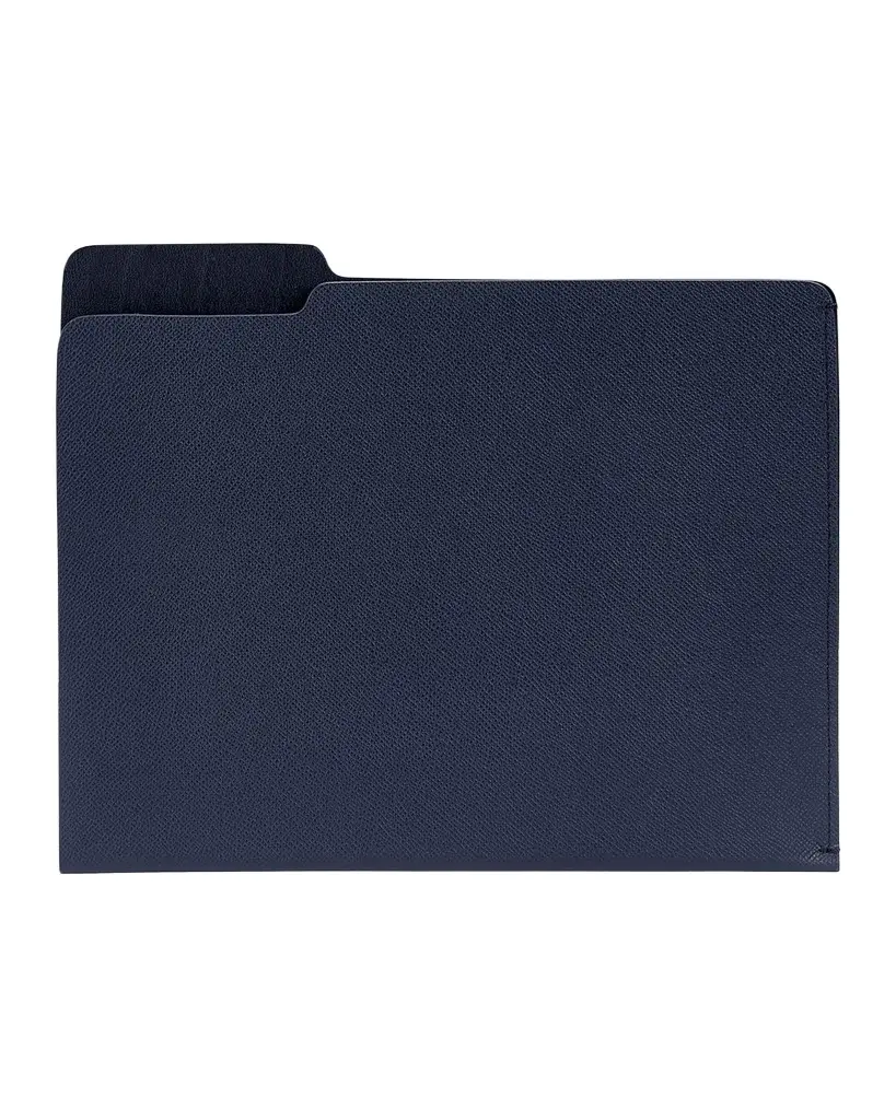 Graphic Image Men's Leather File Folder