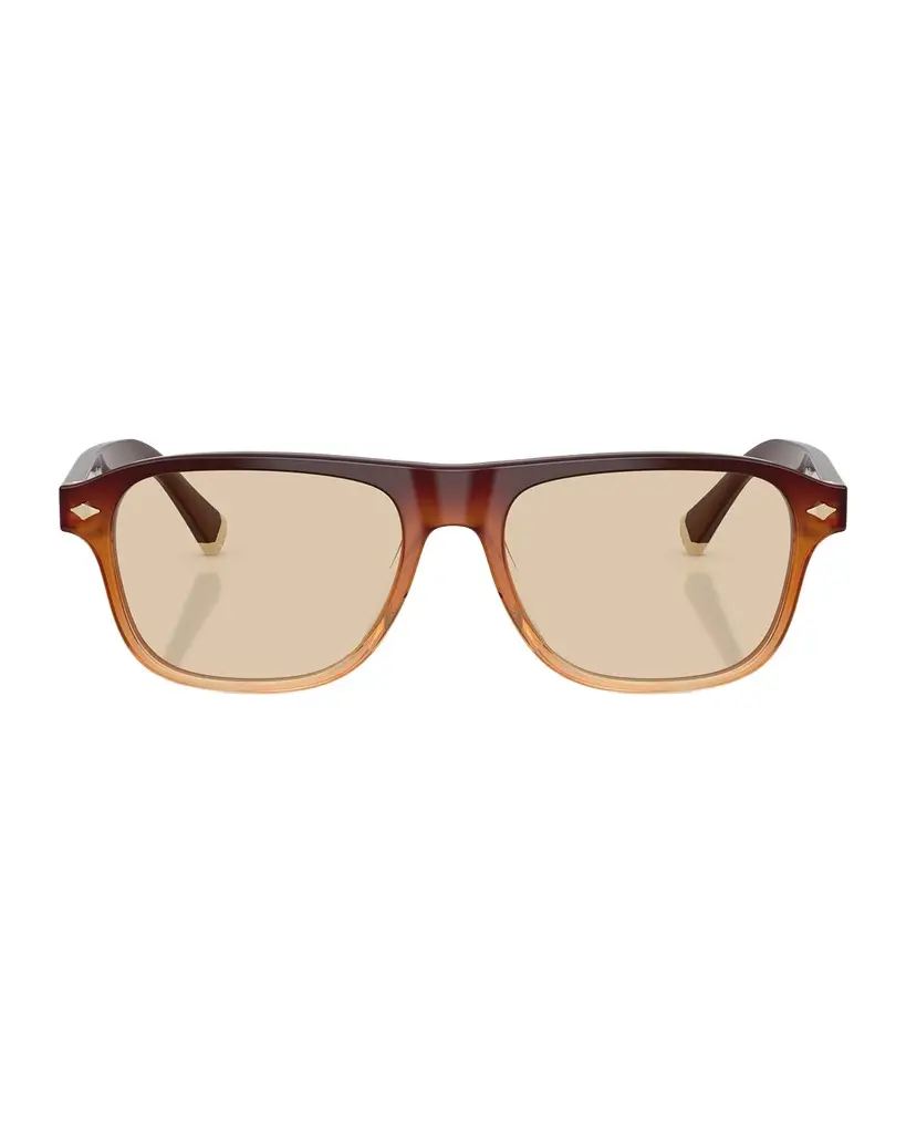 Intarsia Rays 55mm Rectangular Sunglasses Intarsia Rays 55mm Rectangular Sunglasses