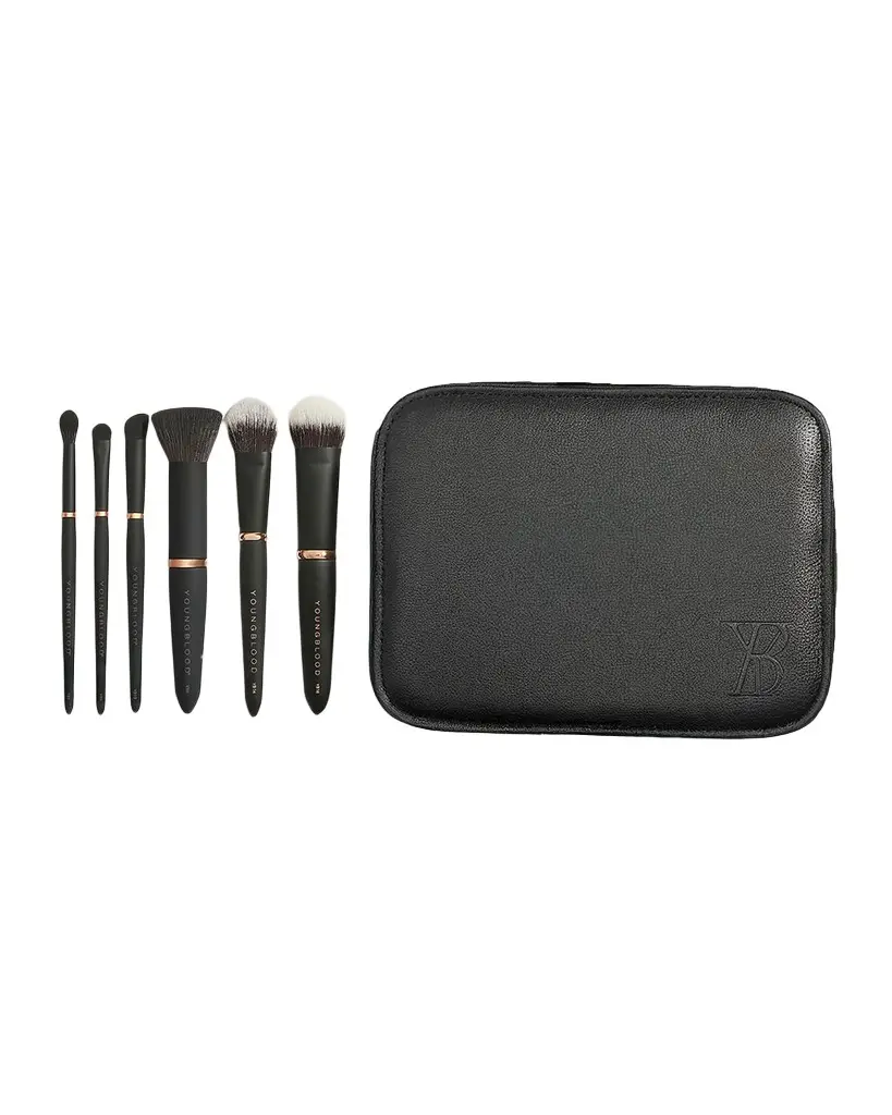 Youngblood Mineral Cosmetics 'Tis The Season To Travel - Makeup Brush Gift Set