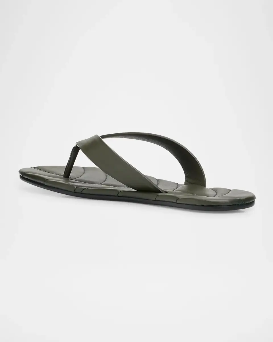 JW Anderson Leaf Leather Flat Thong Sandals | Thumbnail 2 JW Anderson Leaf Leather Flat Thong Sandals | Thumbnail 2