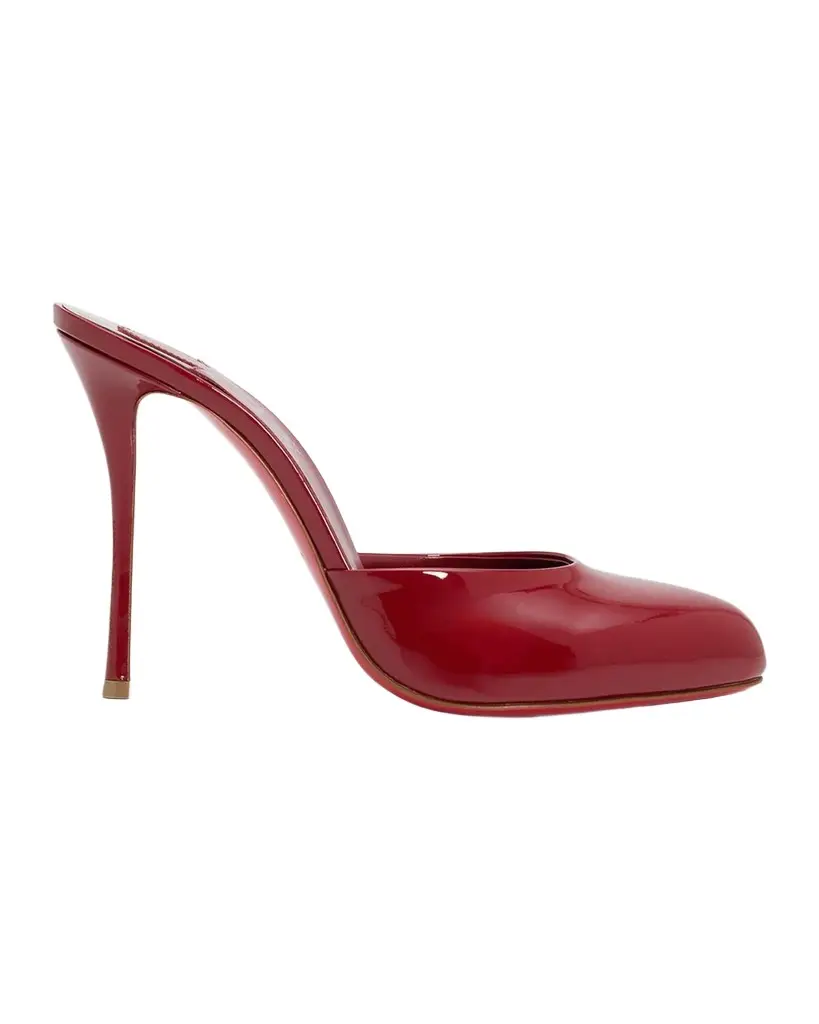 100 mm Dolly Patent Leather Mules 100 mm Dolly Patent Leather Mules