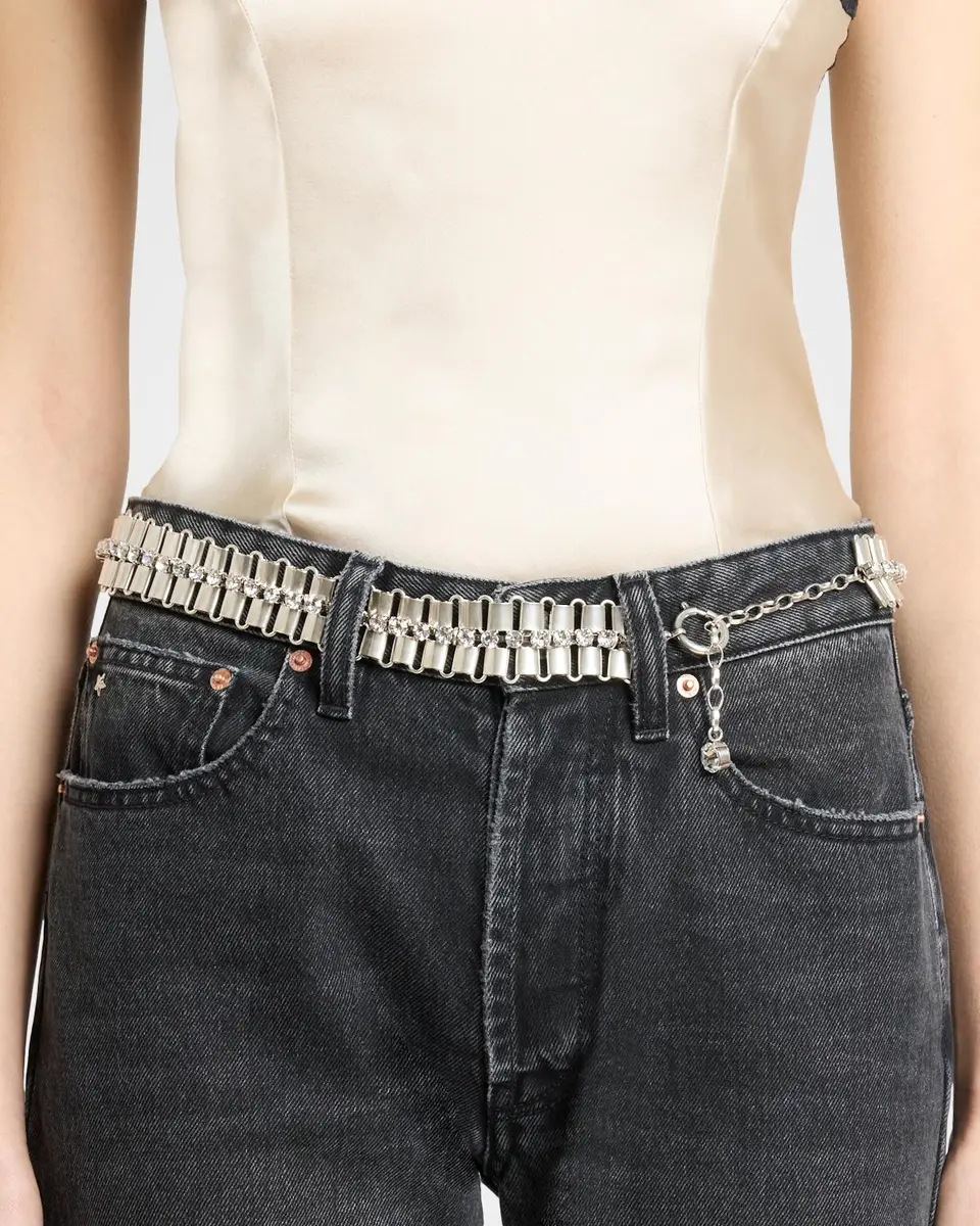 Etoile Isabel Marant Heria Scale-Effect Metal Belt | Thumbnail 2 Etoile Isabel Marant Heria Scale-Effect Metal Belt | Thumbnail 2