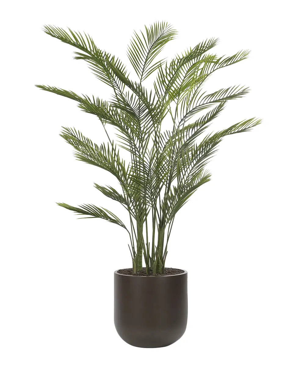 Natural Decorations Areca Palm 84" Faux Tree in Fiberglass Planter | Thumbnail 2 Natural Decorations Areca Palm 84" Faux Tree in Fiberglass Planter | Thumbnail 2