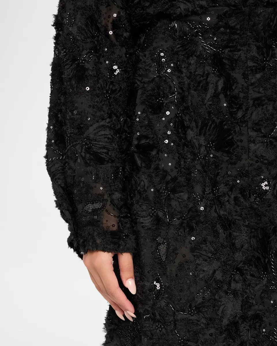 PRABAL GURUNG Embellished Deconstructed Organza Maxi Skirt | Thumbnail 5 PRABAL GURUNG Embellished Deconstructed Organza Maxi Skirt | Thumbnail 5