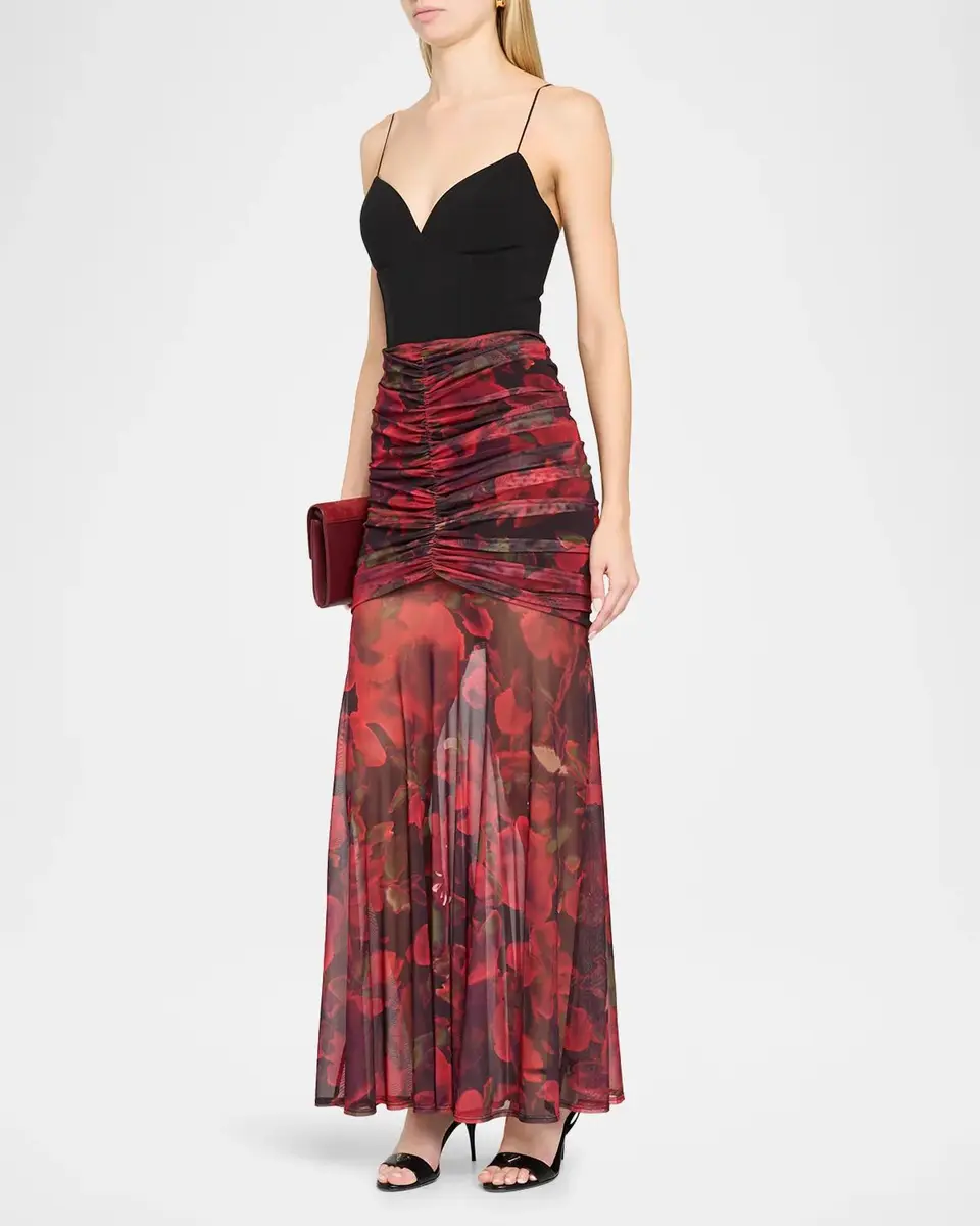 BLACK HALO Azura Floral Maxi Dress | Thumbnail 4 BLACK HALO Azura Floral Maxi Dress | Thumbnail 4