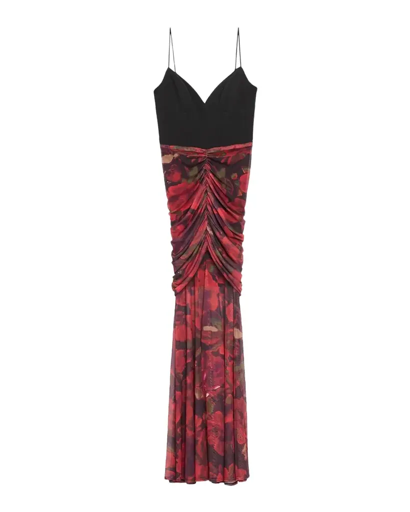 BLACK HALO Azura Floral Maxi Dress