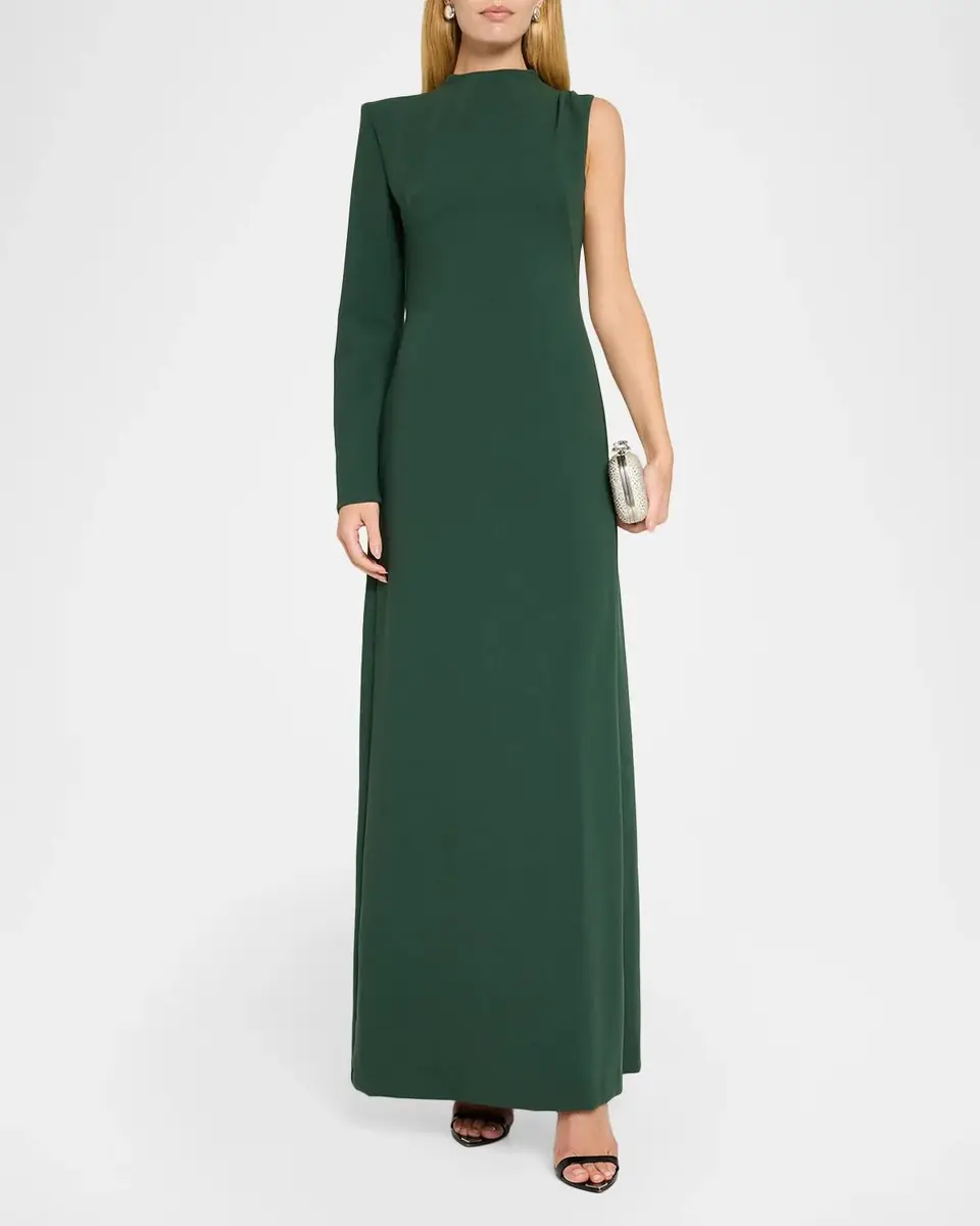 BLACK HALO Kali One-Sleeve Maxi Dress | Thumbnail 2 BLACK HALO Kali One-Sleeve Maxi Dress | Thumbnail 2