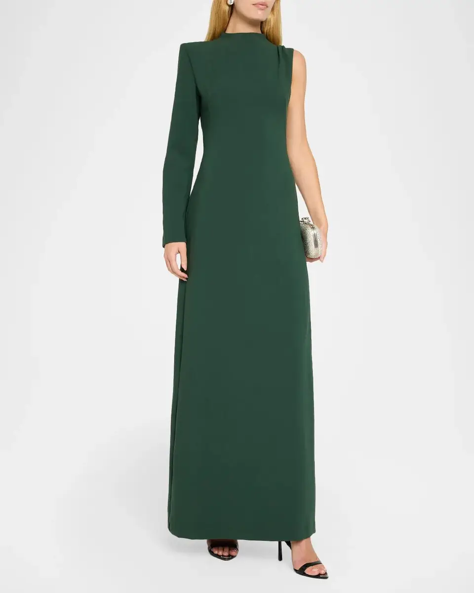 BLACK HALO Kali One-Sleeve Maxi Dress | Thumbnail 4 BLACK HALO Kali One-Sleeve Maxi Dress | Thumbnail 4