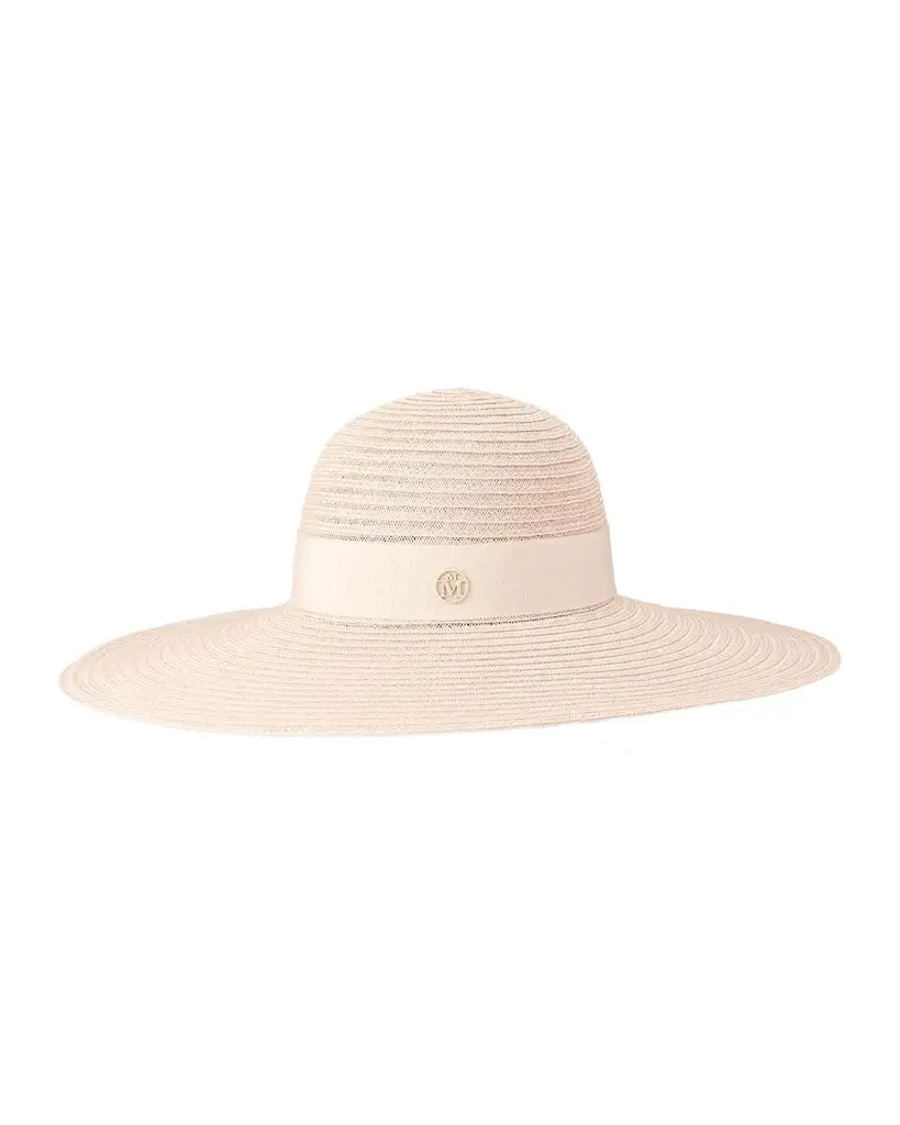 Maison Michel Blanche Straw Hat