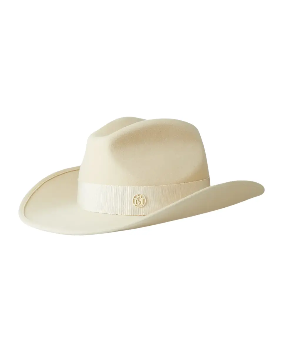 Maison Michel Austin Wool Felt Cowboy Hat | Thumbnail 2 Maison Michel Austin Wool Felt Cowboy Hat | Thumbnail 2