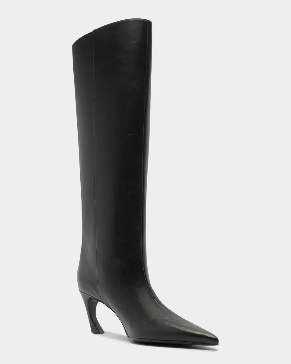 Schutz Lexi Leather Mid Knee-High Boots | Thumbnail 5 Schutz Lexi Leather Mid Knee-High Boots | Thumbnail 5