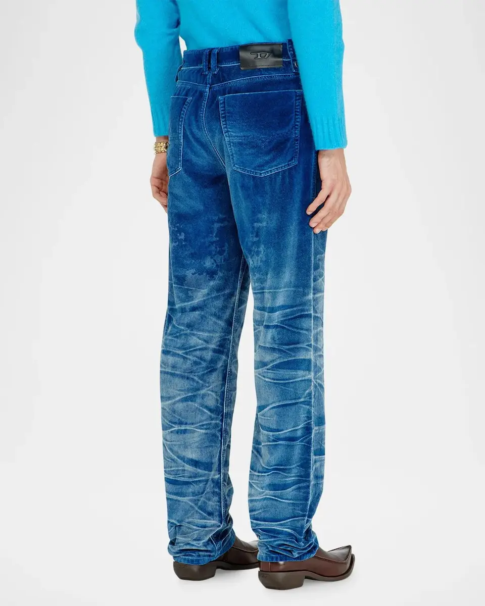 Diesel Men's 1991 D-Voeed Straight-Fit Velvet Pants | Thumbnail 3 Diesel Men's 1991 D-Voeed Straight-Fit Velvet Pants | Thumbnail 3