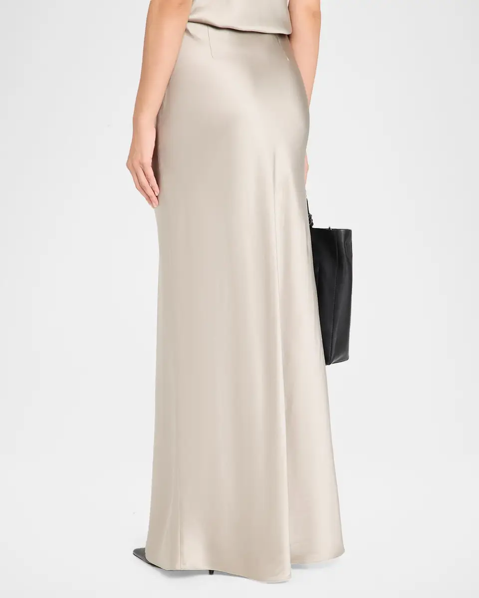 Veronica Beard Medina Maxi Slip Skirt | Thumbnail 3 Veronica Beard Medina Maxi Slip Skirt | Thumbnail 3