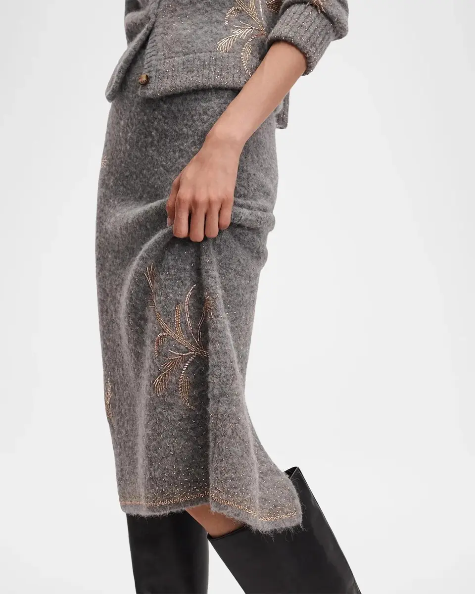 rag & bone Iris Beaded Midi Skirt | Thumbnail 4 rag & bone Iris Beaded Midi Skirt | Thumbnail 4
