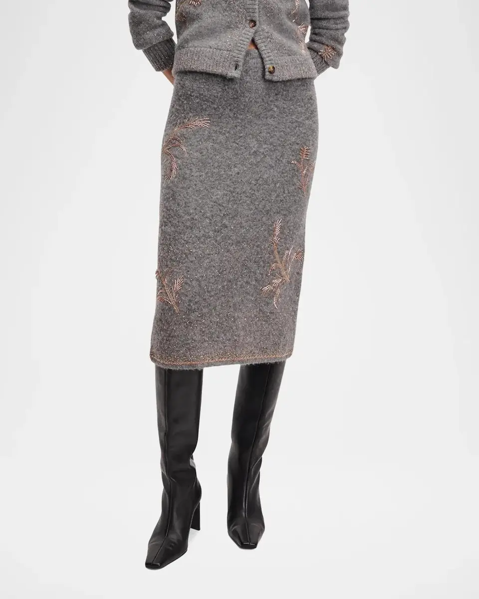 rag & bone Iris Beaded Midi Skirt | Thumbnail 6 rag & bone Iris Beaded Midi Skirt | Thumbnail 6