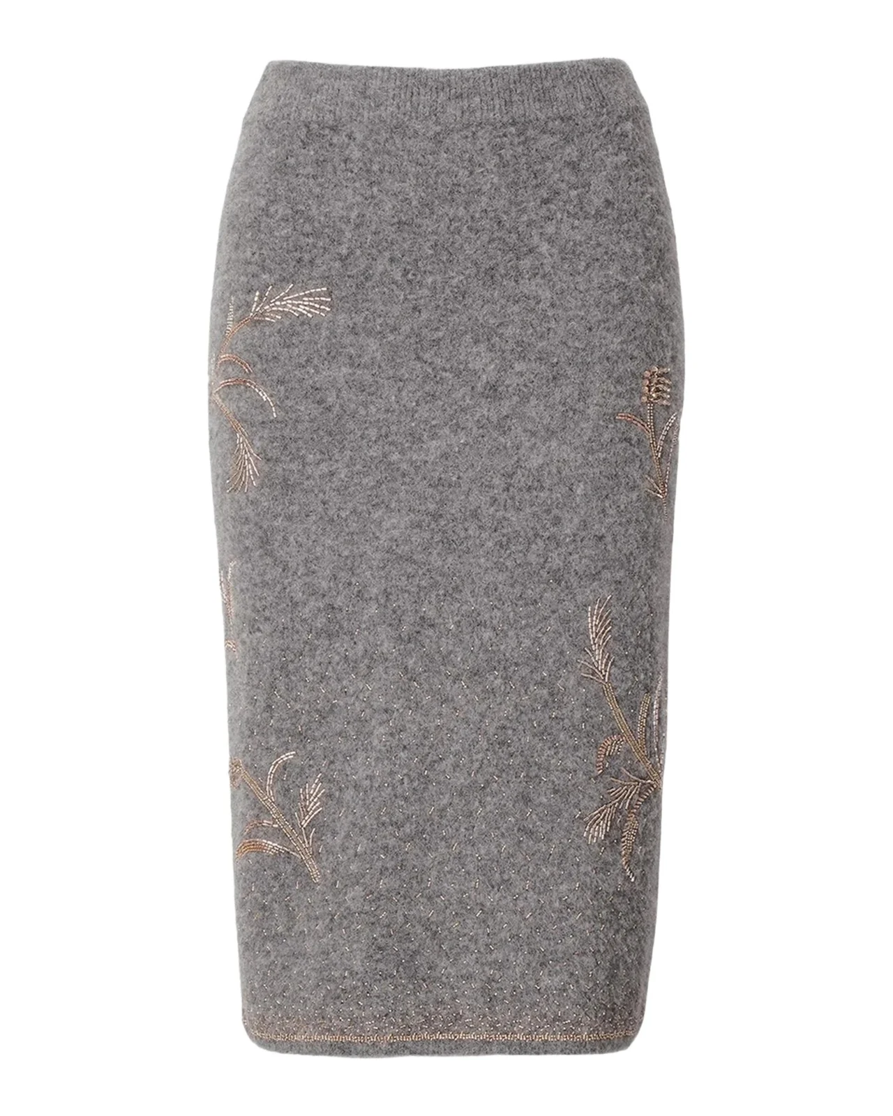Iris Beaded Midi Skirt