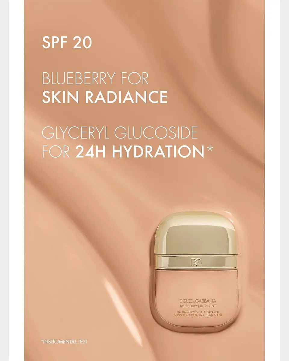 Dolce & Gabbana Beauty Blueberry Nutri-Tint Skin Tint SPF 20 | Thumbnail 3 Dolce & Gabbana Beauty Blueberry Nutri-Tint Skin Tint SPF 20 | Thumbnail 3