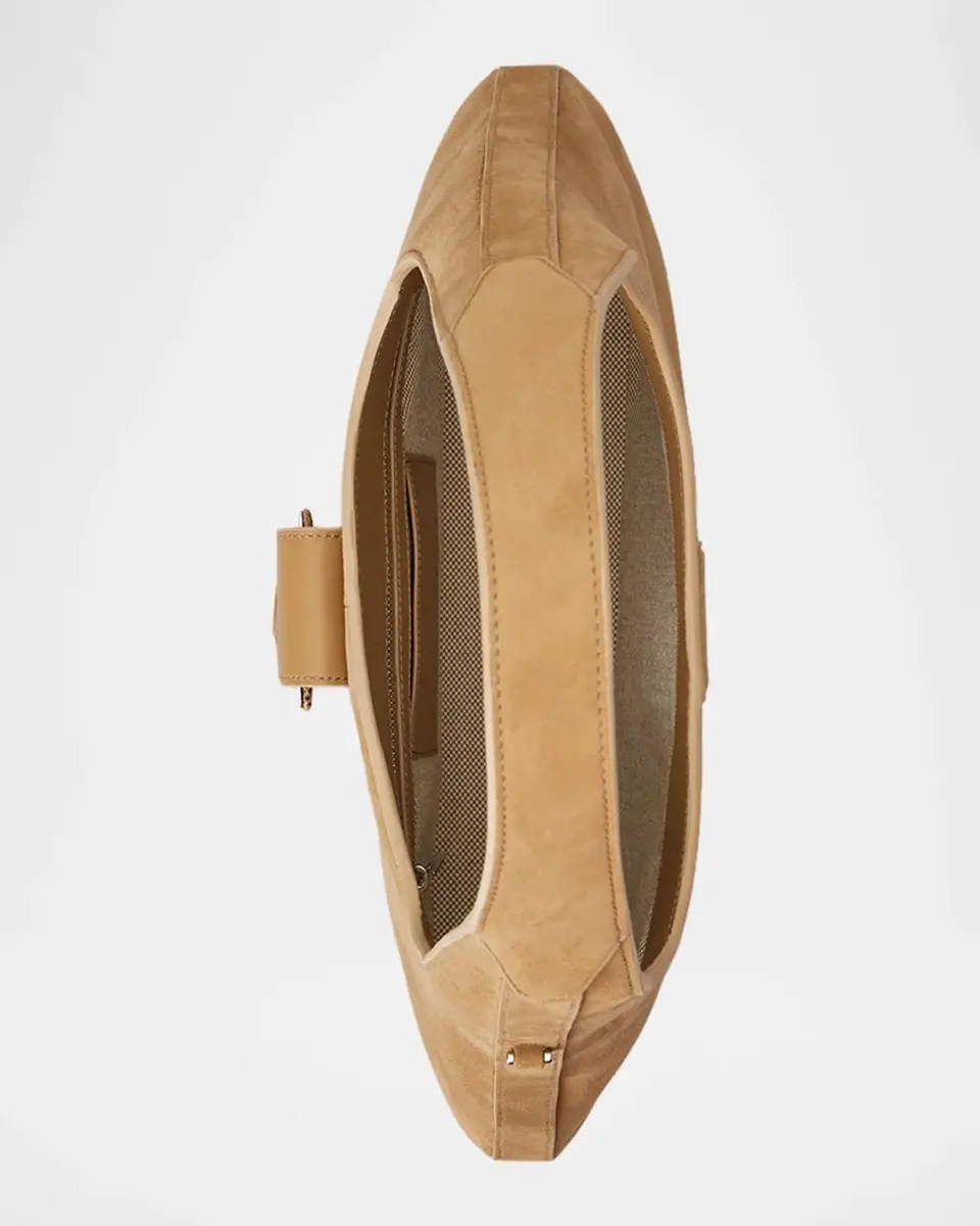 Roger Vivier Belle Vivier Medium Python-Buckle Hobo Bag | Thumbnail 3 Roger Vivier Belle Vivier Medium Python-Buckle Hobo Bag | Thumbnail 3
