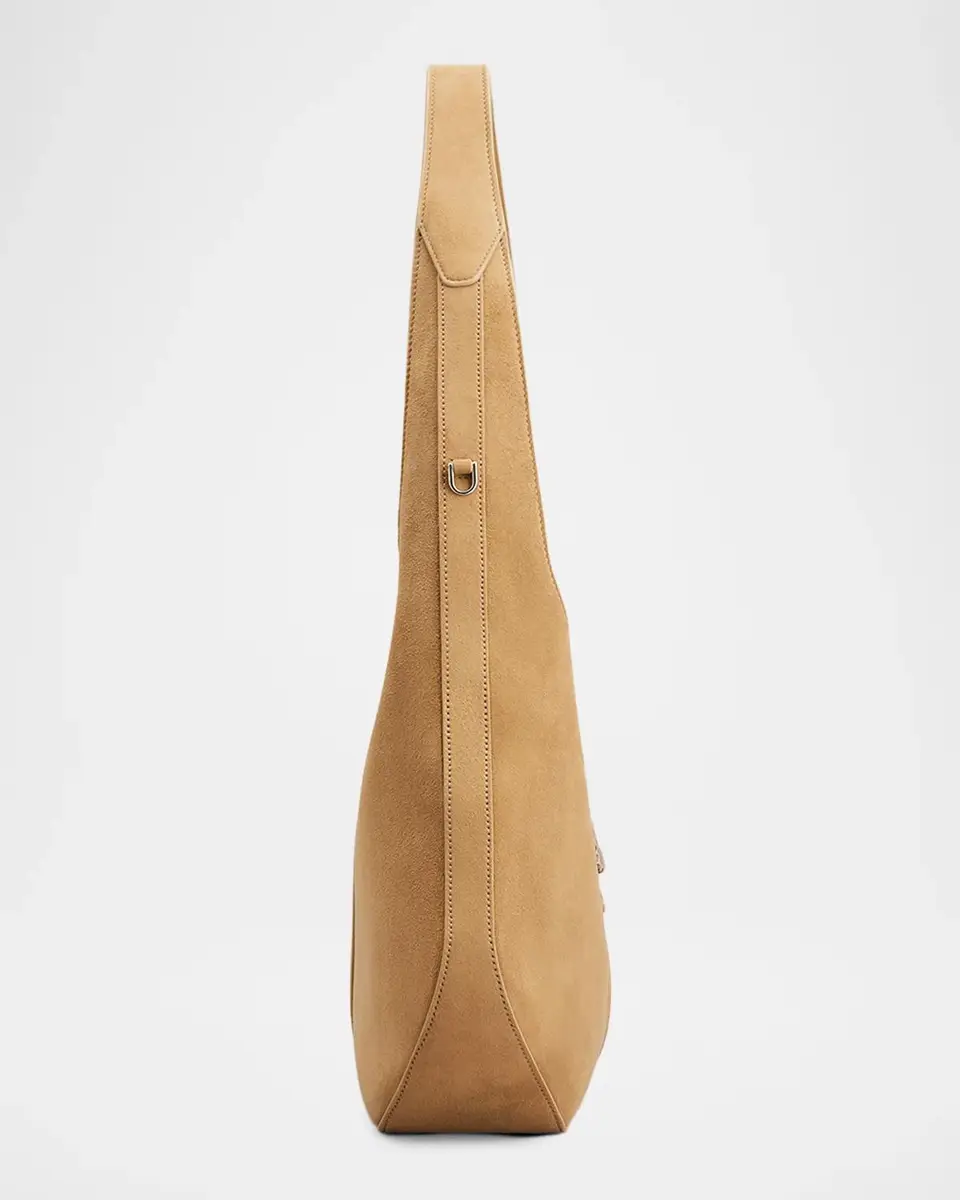 Roger Vivier Belle Vivier Medium Python-Buckle Hobo Bag | Thumbnail 5 Roger Vivier Belle Vivier Medium Python-Buckle Hobo Bag | Thumbnail 5