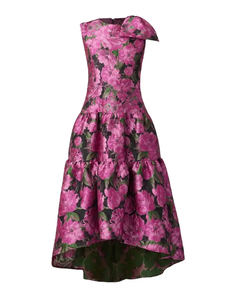 Essex Tiered Floral-Print Midi Dress