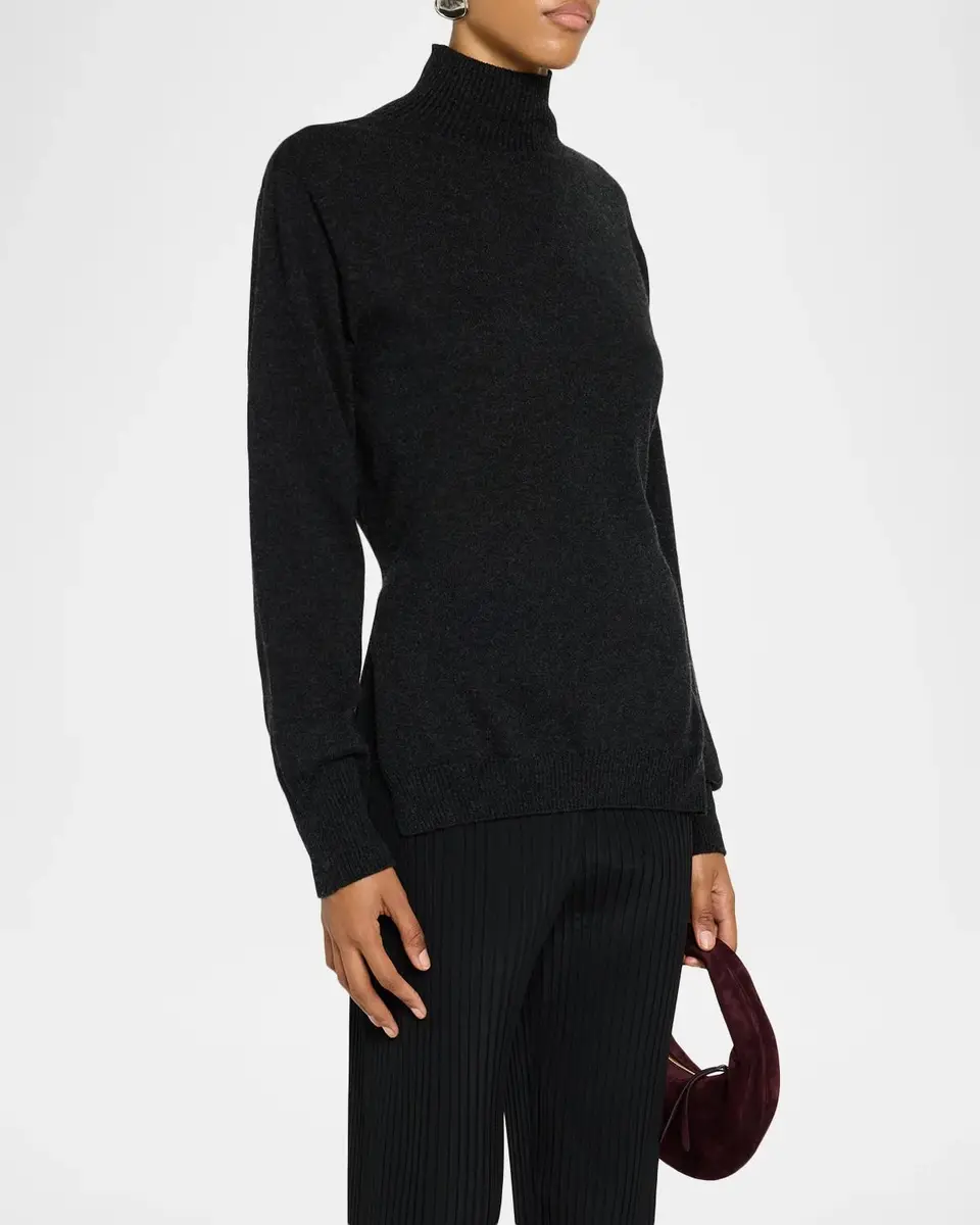 Issey Miyake Back-Tie Cutout Silk-Cashmere Knit Top | Thumbnail 4 Issey Miyake Back-Tie Cutout Silk-Cashmere Knit Top | Thumbnail 4