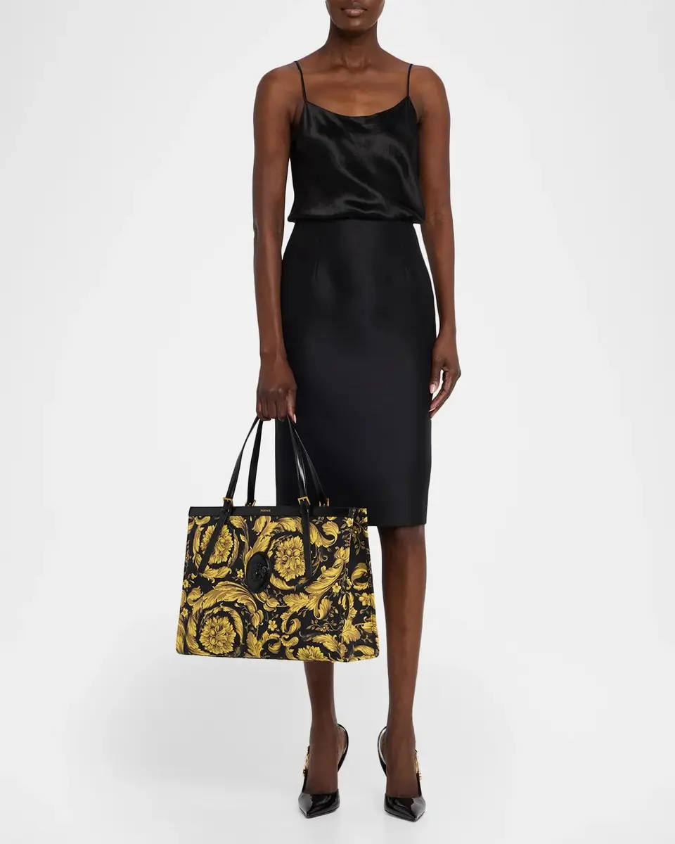 Versace Large Medusa Tote Bag | Thumbnail 5 Versace Large Medusa Tote Bag | Thumbnail 5