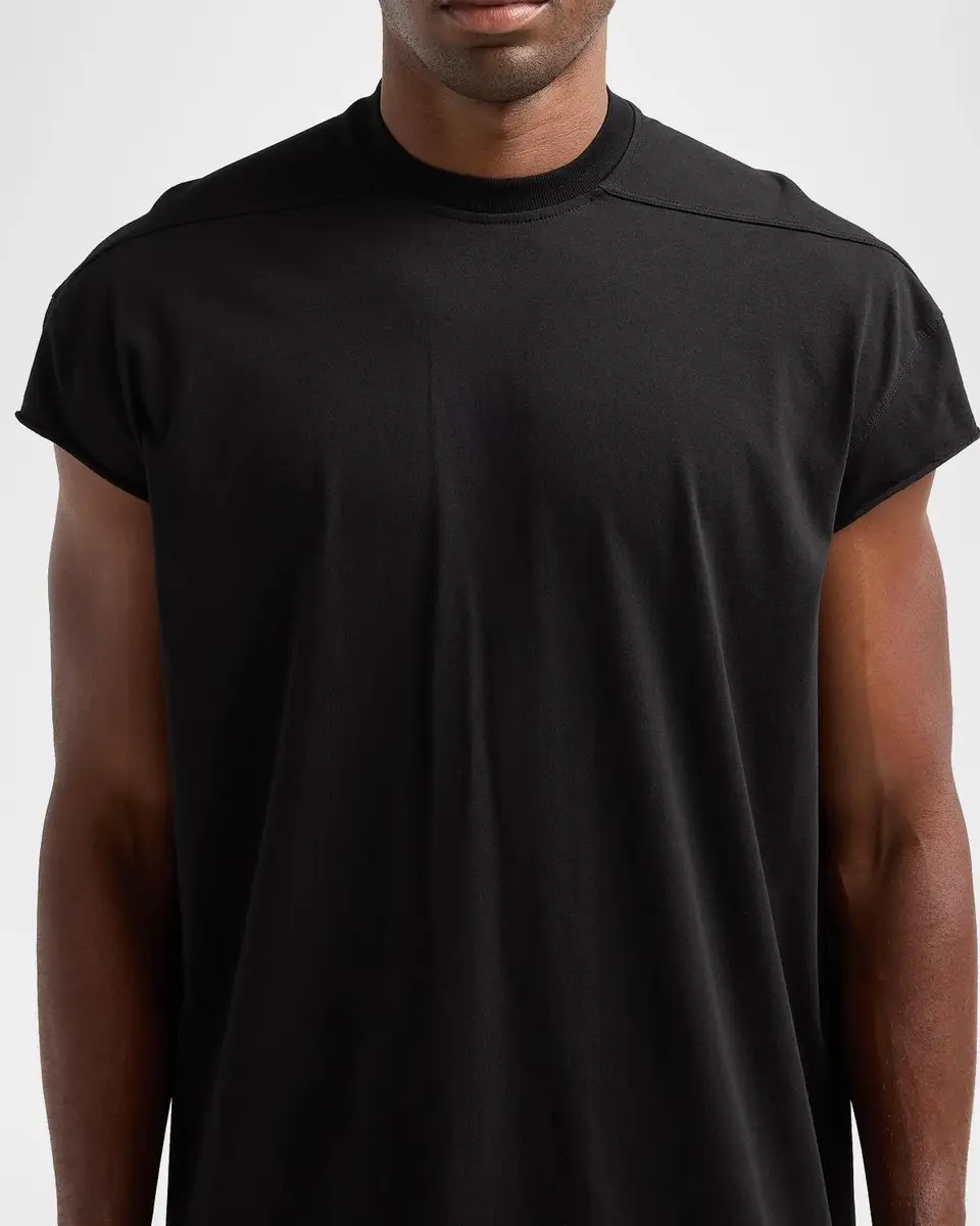 Rick Owens Jumbo Cotton Crewneck T-Shirt | Thumbnail 5 Rick Owens Jumbo Cotton Crewneck T-Shirt | Thumbnail 5