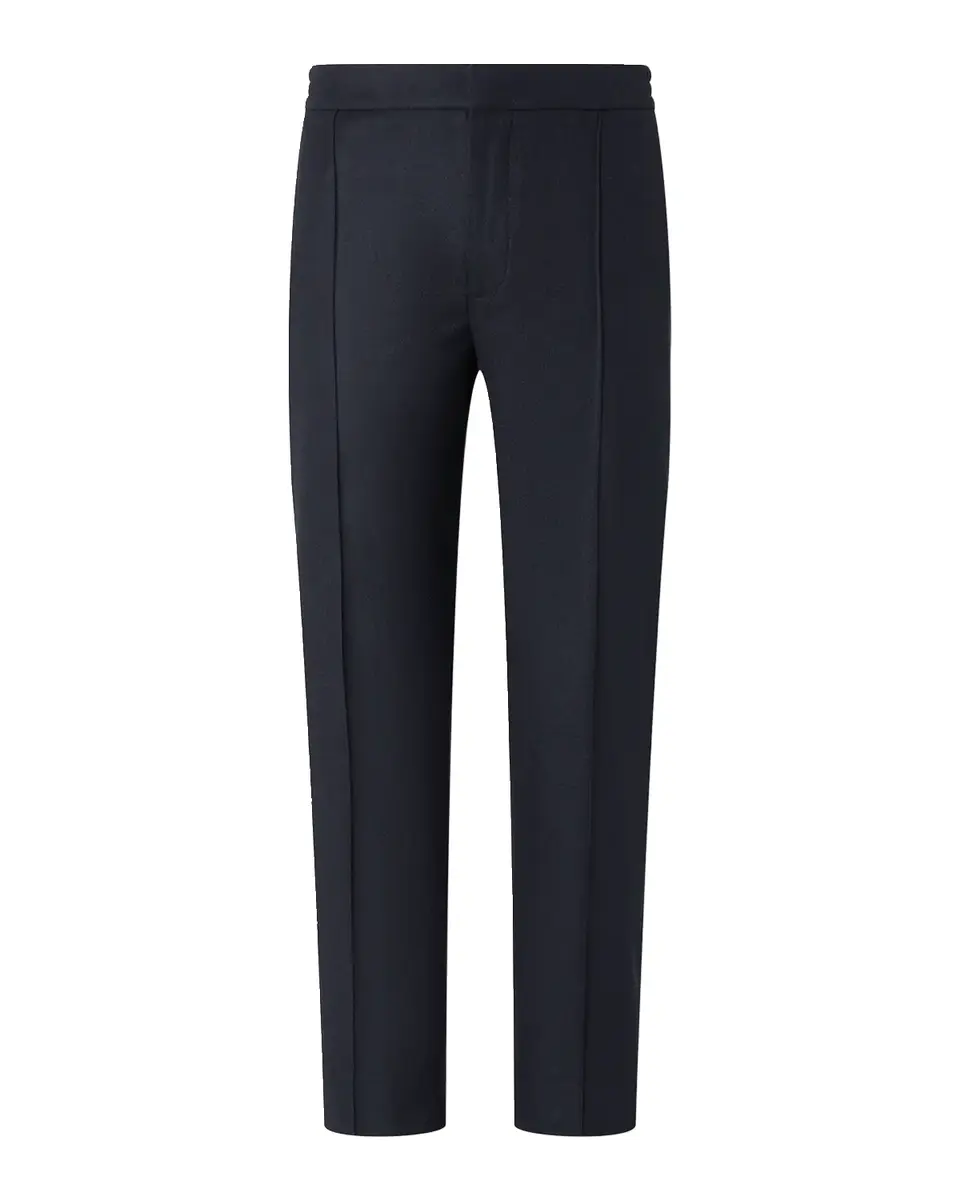 Zegna Men's Wool-Blend Pleated Trousers | Thumbnail 2 Zegna Men's Wool-Blend Pleated Trousers | Thumbnail 2