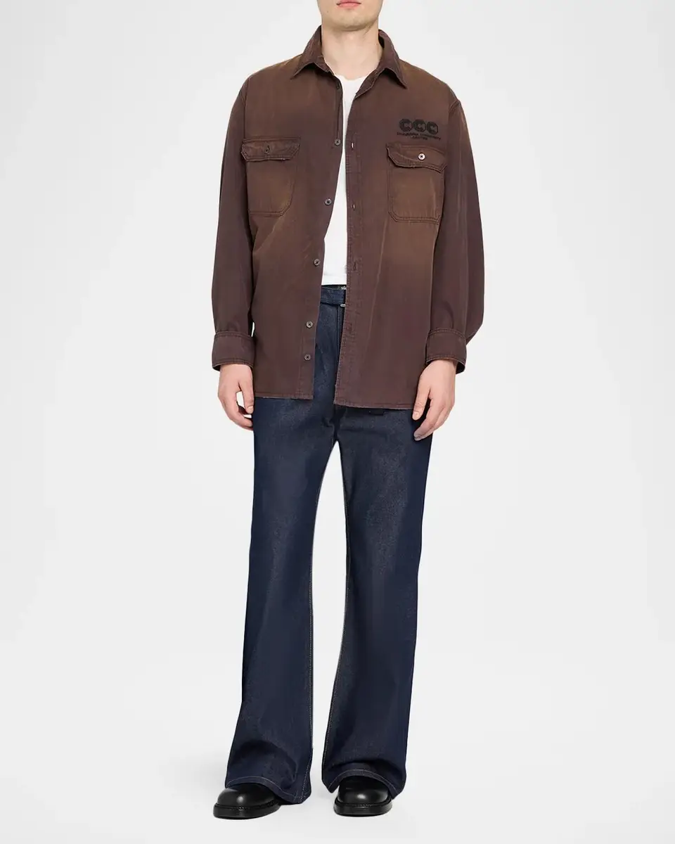 Willy Chavarria Men's Chavarria Community Center Workwear Shirt | Thumbnail 2 Willy Chavarria Men's Chavarria Community Center Workwear Shirt | Thumbnail 2