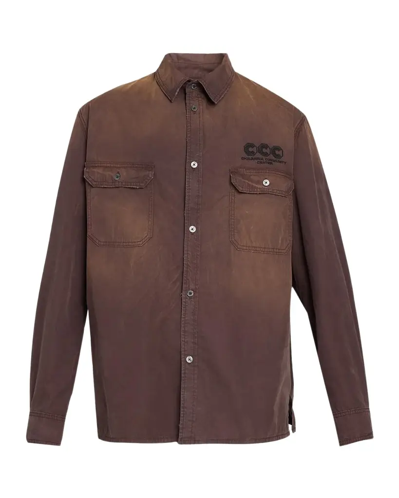 Willy Chavarria Men's Chavarria Community Center Workwear Shirt